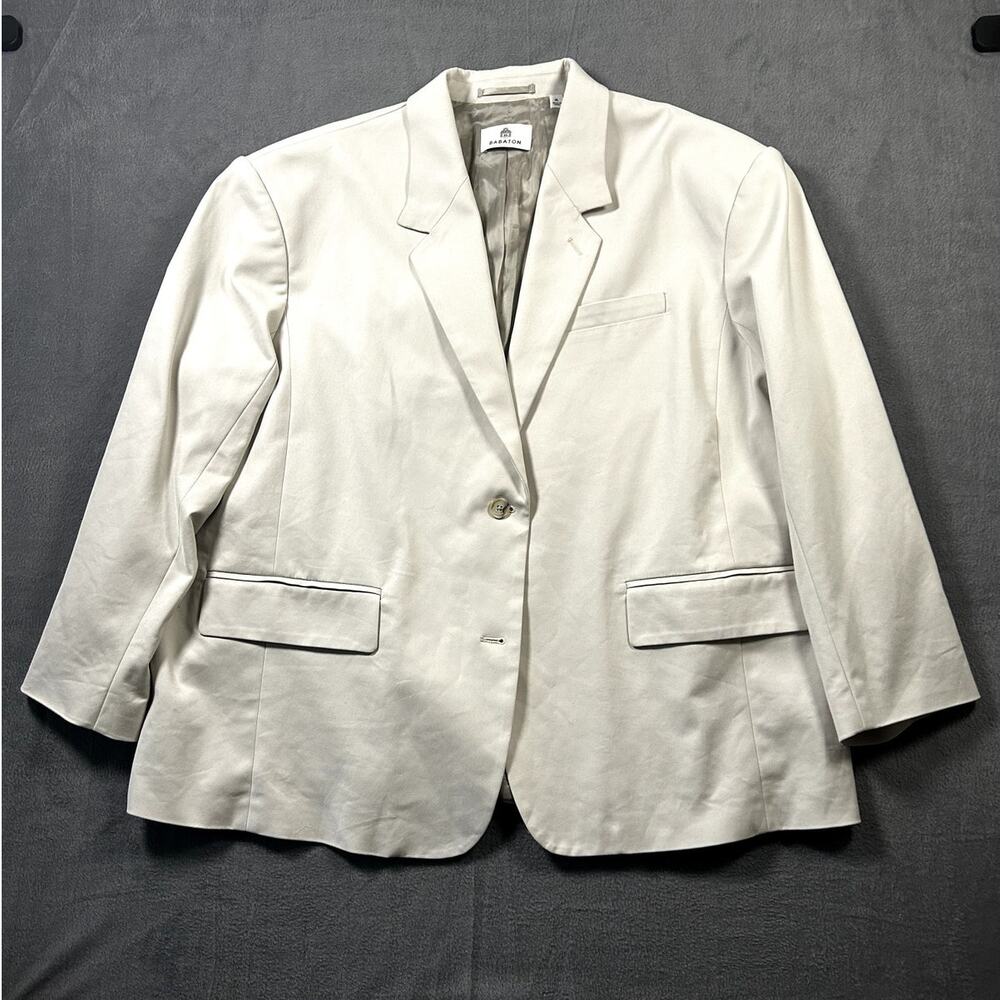 Babaton Aritzia Blazer Women's Cream Single Button Tailored‎ Career Jacket XL